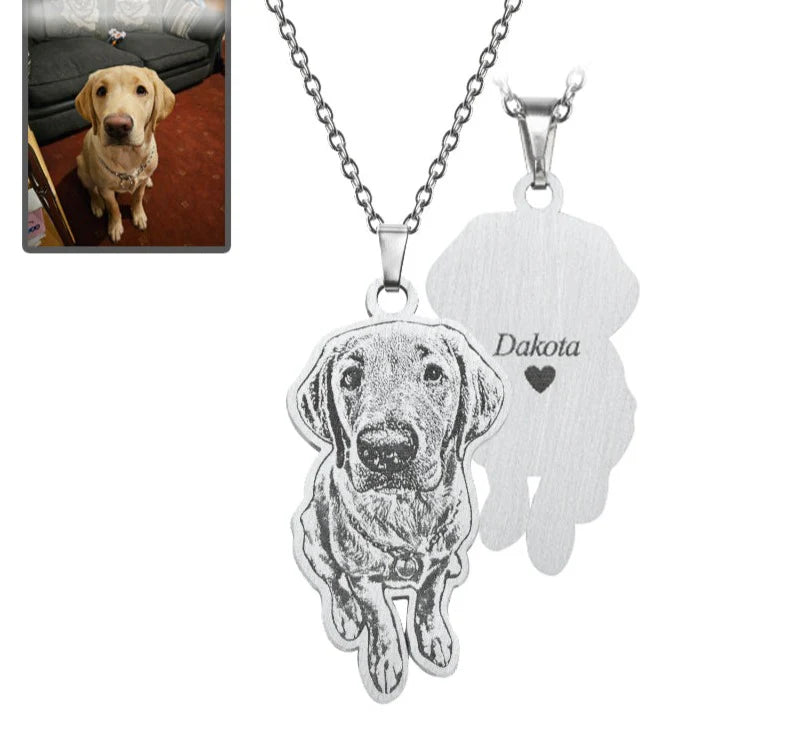 Pet Photo Necklace