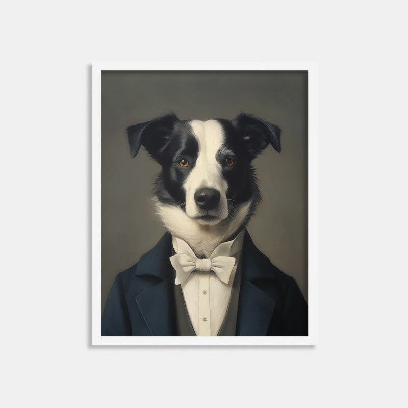 Pet Art Photo Frame - The Gentleman